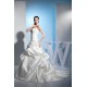 Sleeveless Strapless Satin Lace A-Line New Arrival Wedding Dresses 2030414 Sleeveless Strapless Satin Lace A-Line New Arrival Wedding Dresses 2030414