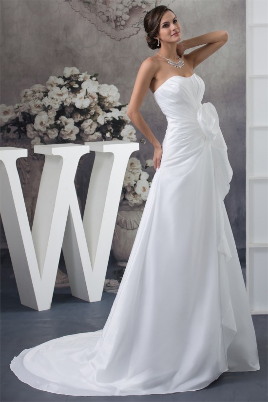A-Line Sleeveless Sweetheart Sweet Wedding Dresses 2030421 A-Line Sleeveless Sweetheart Sweet Wedding Dresses 2030421