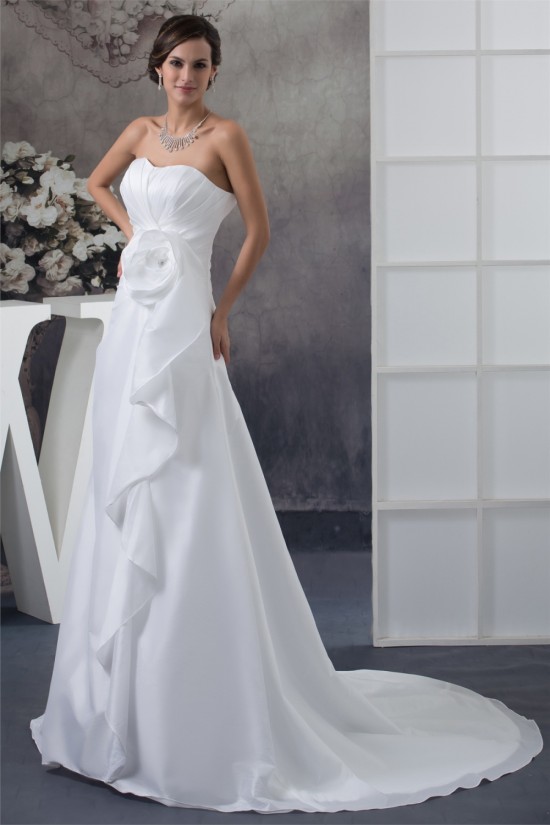 A-Line Sleeveless Sweetheart Sweet Wedding Dresses 2030421 A-Line Sleeveless Sweetheart Sweet Wedding Dresses 2030421