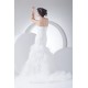 Sleeveless Sweetheart Mermaid/Trumpet Satin Fine Netting Sweet Wedding Dresses 2030425
