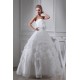 Sleeveless Sweetheart Satin Organza A-Line Sweet Wedding Dresses 2030427 Sleeveless Sweetheart Satin Organza A-Line Sweet Wedding Dresses 2030427
