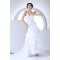 Sleeveless Sweetheart Taffeta Netting A-Line Best Wedding Dresses 2030432