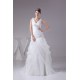 Sleeveless V-Neck Satin Lace Organza Princess New Arrival Wedding Dresses 2030433 Sleeveless V-Neck Satin Lace Organza Princess New Arrival Wedding Dresses 2030433