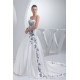 A-Line Soft Sweetheart Sleeveless Satin Wedding Dresses with Color 2030437 A-Line Soft Sweetheart Sleeveless Satin Wedding Dresses with Color 2030437