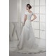 Square Satin Short Sleeve A-Line Wedding Dresses 2030443 Square Satin Short Sleeve A-Line Wedding Dresses 2030443