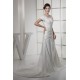 Square Satin Short Sleeve A-Line Wedding Dresses 2030443 Square Satin Short Sleeve A-Line Wedding Dresses 2030443