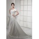 Square Satin Short Sleeve A-Line Wedding Dresses 2030443 Square Satin Short Sleeve A-Line Wedding Dresses 2030443