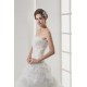Strapless A-Line Sleeveless Satin Lace Netting Most Beautiful Wedding Dresses 2030446 Strapless A-Line Sleeveless Satin Lace Netting Most Beautiful Wedding Dresses 2030446