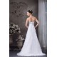 Strapless Satin Lace Organza Fine Netting Sequins Most Beautiful Wedding Dresses 2030451