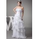Strapless Sheath/Column Satin Organza Sleeveless New Arrival Wedding Dresses 2030456