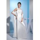 Straps Silk like Satin Sheath/Column Reception Wedding Dresses 2030464