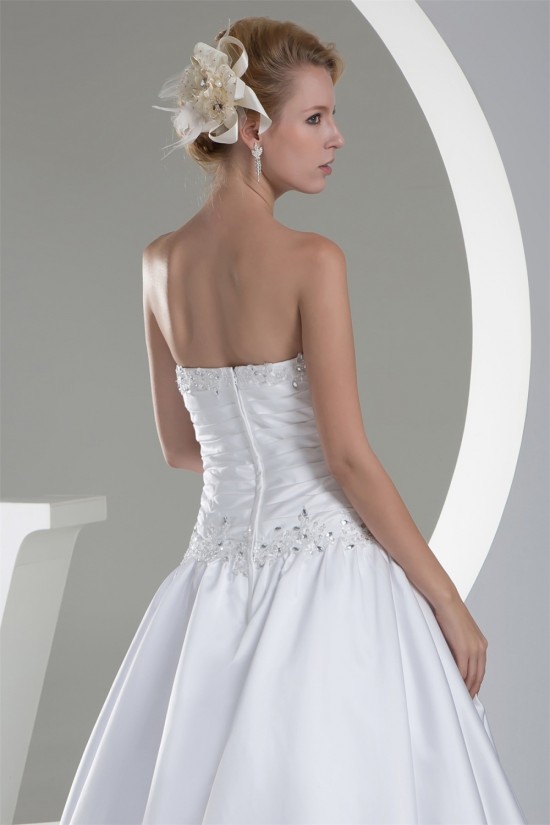 Sweetheart A-Line Sleeveless Satin New Arrival Wedding Dresses 2030472 Sweetheart A-Line Sleeveless Satin New Arrival Wedding Dresses 2030472