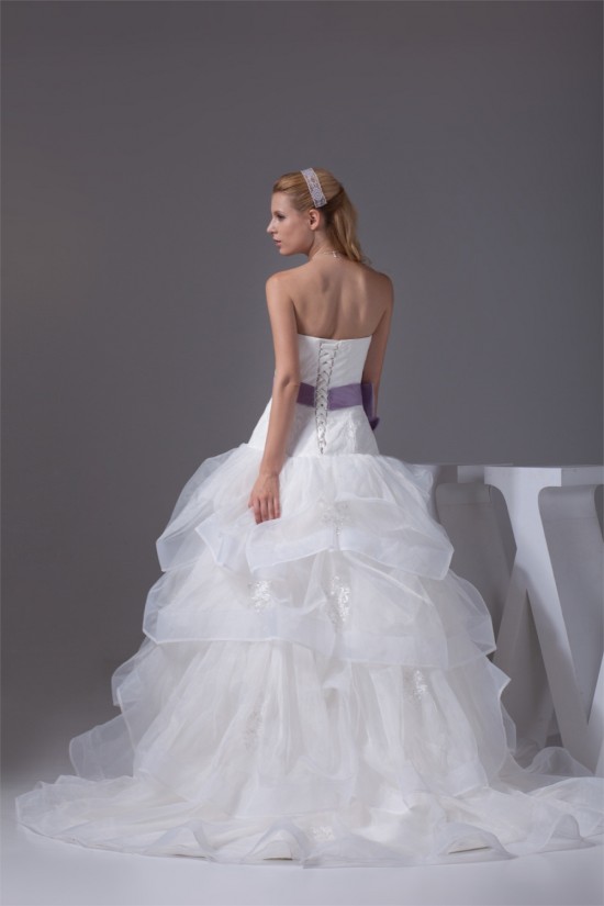 Sweetheart Satin Lace Organza Ball Gown New Arrival Wedding Dresses 2030484 Sweetheart Satin Lace Organza Ball Gown New Arrival Wedding Dresses 2030484