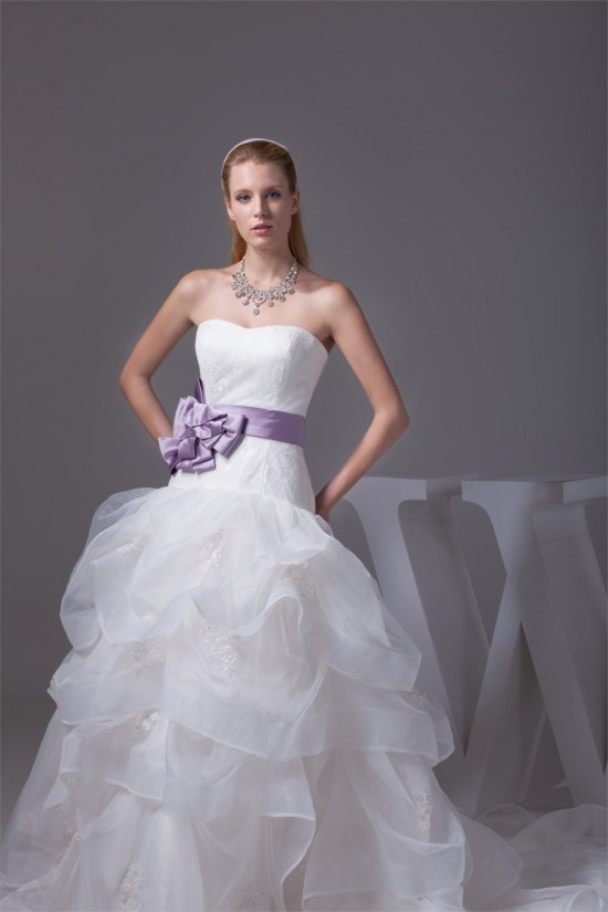 Sweetheart Satin Lace Organza Ball Gown New Arrival Wedding Dresses 2030484 Sweetheart Satin Lace Organza Ball Gown New Arrival Wedding Dresses 2030484