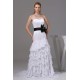 Sweetheart Sheath/Column Sleeveless Chiffon Satin New Arrival Wedding Dresses 2030486 Sweetheart Sheath/Column Sleeveless Chiffon Satin New Arrival Wedding Dresses 2030486