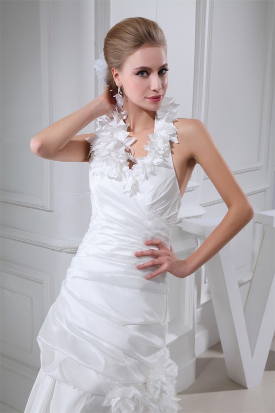 Taffeta Netting Sheath/Column Sleeveless Sweet Wedding Dresses 2030496 Taffeta Netting Sheath/Column Sleeveless Sweet Wedding Dresses 2030496