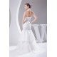 Trumpet/Mermaid Taffeta Ruffled Netting Halter Sleeveless Wedding Dresses 2030497 Trumpet/Mermaid Taffeta Ruffled Netting Halter Sleeveless Wedding Dresses 2030497