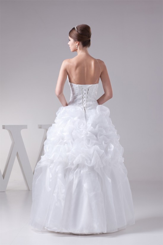 Ball Gown Taffeta Tulle Lace Fine Netting Sleeveless Princess Wedding Dresses 2030501 Ball Gown Taffeta Tulle Lace Fine Netting Sleeveless Princess Wedding Dresses 2030501