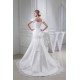 V-Neck Mermaid/Trumpet Sleeveless Satin Lace Organza Wedding Dresses 2030511 V-Neck Mermaid/Trumpet Sleeveless Satin Lace Organza Wedding Dresses 2030511