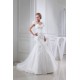 V-Neck Mermaid/Trumpet Sleeveless Satin Lace Organza Wedding Dresses 2030511 V-Neck Mermaid/Trumpet Sleeveless Satin Lace Organza Wedding Dresses 2030511