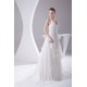 Wholesale A-Line V-Neck Chiffon Satin Sleeveless Best Wedding Dresses 2030514 Wholesale A-Line V-Neck Chiffon Satin Sleeveless Best Wedding Dresses 2030514