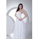 Wonderful A-Line Strapless Satin Organza Sleeveless Wedding Dresses 2030516