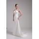 Wonderful Satin Sleeveless Halter A-Line Bead Wedding Dresses 2030522 Wonderful Satin Sleeveless Halter A-Line Bead Wedding Dresses 2030522