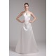 Wonderful Satin Sleeveless Halter A-Line Bead Wedding Dresses 2030522 Wonderful Satin Sleeveless Halter A-Line Bead Wedding Dresses 2030522