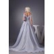 A-Line Sleeveless Off-the-Shoulder Most Beautiful Wedding Dresses 2030539