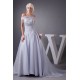 A-Line Sleeveless Off-the-Shoulder Most Beautiful Wedding Dresses 2030539