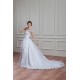 A-Line Sleeveless Off-the-Shoulder Satin Organza Lace Wedding Dresses 2030540 A-Line Sleeveless Off-the-Shoulder Satin Organza Lace Wedding Dresses 2030540