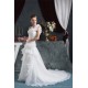 A-Line Sleeveless One-Shoulder Satin Satin Organza Sweet Wedding Dresses 2030541 A-Line Sleeveless One-Shoulder Satin Satin Organza Sweet Wedding Dresses 2030541