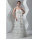 A-Line Sleeveless Satin Lace Organza Strapless Embellished Wedding Dresses 2030543 A-Line Sleeveless Satin Lace Organza Strapless Embellished Wedding Dresses 2030543