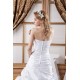 A-Line Sleeveless Satin Taffeta Sweetheart Sweet Wedding Dresses 2030546