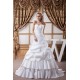 A-Line Sleeveless Satin Taffeta Sweetheart Sweet Wedding Dresses 2030546