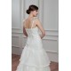 A-Line Sleeveless Spaghetti Straps Satin Organza New Arrival Wedding Dresses 2030549 A-Line Sleeveless Spaghetti Straps Satin Organza New Arrival Wedding Dresses 2030549