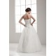 A-Line Sleeveless Strapless Satin Fine Netting Beaded Wedding Dresses 2030550 A-Line Sleeveless Strapless Satin Fine Netting Beaded Wedding Dresses 2030550