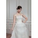 A-Line Spaghetti Straps Sleeveless Satin Organza Wedding Dresses 2030557 A-Line Spaghetti Straps Sleeveless Satin Organza Wedding Dresses 2030557