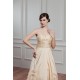 A-Line Sweetheart Sleeveless Satin Beaded Wedding Dresses 2030564