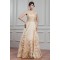 A-Line Sweetheart Sleeveless Satin Beaded Wedding Dresses 2030564