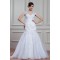 Amazing Sheer Satin Lace Organza Mermaid/Trumpet Wedding Dresses 2030580