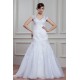 Amazing Sheer Satin Lace Organza Mermaid/Trumpet Wedding Dresses 2030580 Amazing Sheer Satin Lace Organza Mermaid/Trumpet Wedding Dresses 2030580