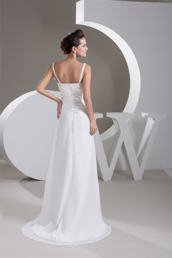 Amazing Sleeveless Chiffon A-Line V-Neck Wedding Dresses 2030582 Amazing Sleeveless Chiffon A-Line V-Neck Wedding Dresses 2030582