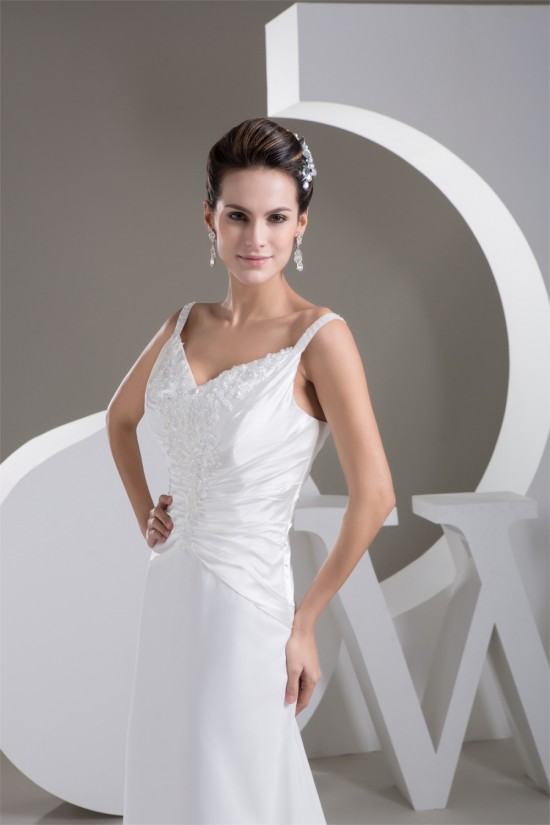 Amazing Sleeveless Chiffon A-Line V-Neck Wedding Dresses 2030582 Amazing Sleeveless Chiffon A-Line V-Neck Wedding Dresses 2030582