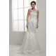 Amazing Trumpet/Mermaid Straps Satin Fine Netting Lace Wedding Dresses 2030590 Amazing Trumpet/Mermaid Straps Satin Fine Netting Lace Wedding Dresses 2030590