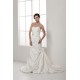 Amazing Sweetheart Satin Taffeta Sleeveless Princess Wedding Dresses 2030594