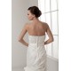 Amazing Sweetheart Satin Taffeta Sleeveless Princess Wedding Dresses 2030594