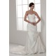 Amazing Sweetheart Satin Taffeta Sleeveless Princess Wedding Dresses 2030594