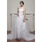 attractive Strapless Sleeveless Satin A-Line Wedding Dresses 2030599