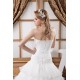 Ball Gown Sleeveless Satin Crunched Organza New Arrival Wedding Dresses 2030606 Ball Gown Sleeveless Satin Crunched Organza New Arrival Wedding Dresses 2030606
